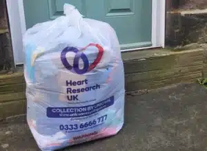 charity donation clothes collection bag