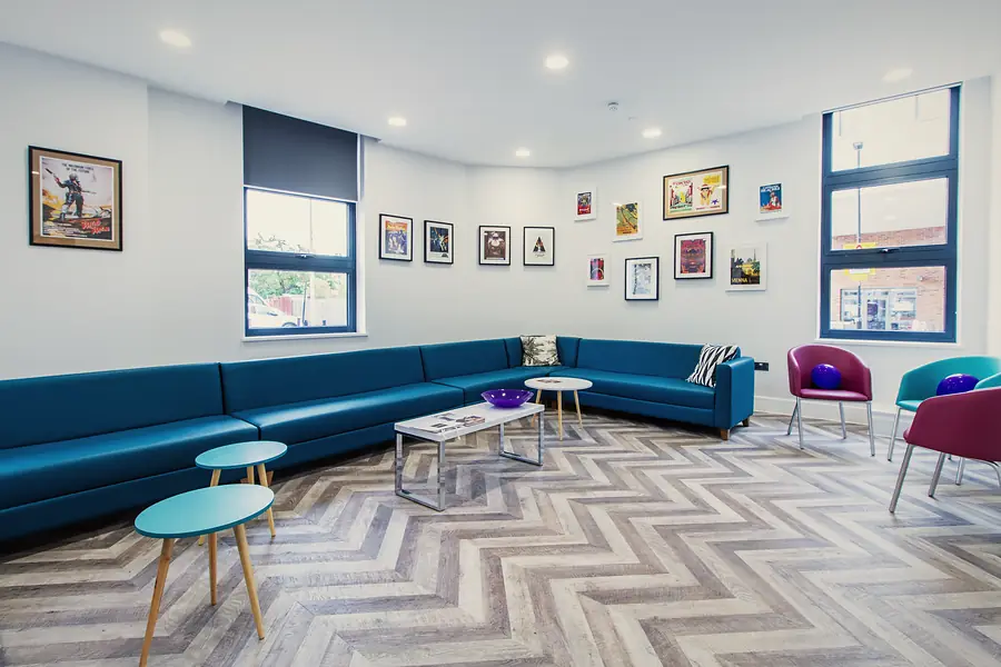Common areas at AXO Seven Sisters: Lounge